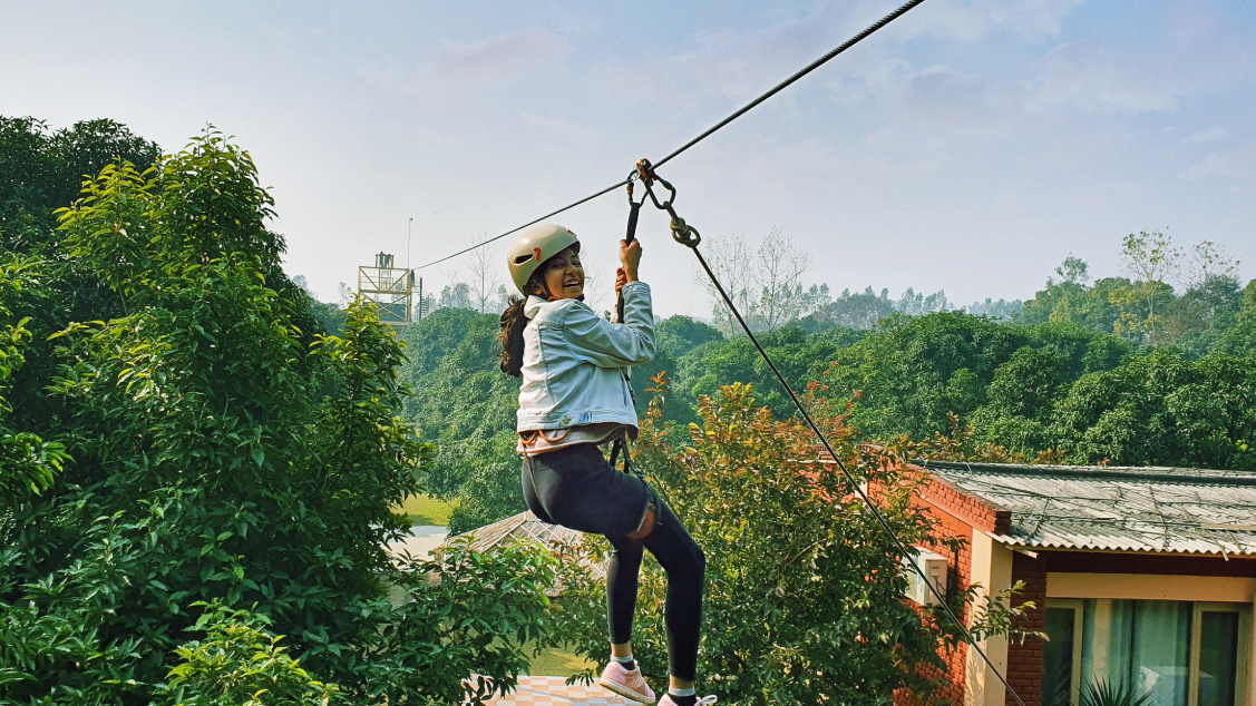 Rappelling at Baghaan