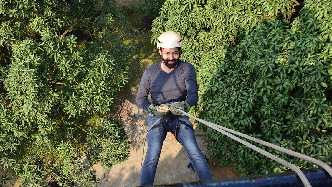 Rappelling Activity Baghaan